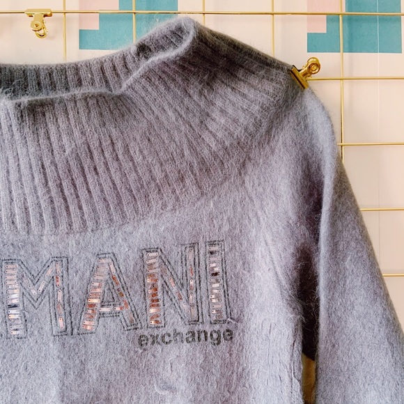 Armani Exchange off the shoulder sweater - Picture 3 of 3